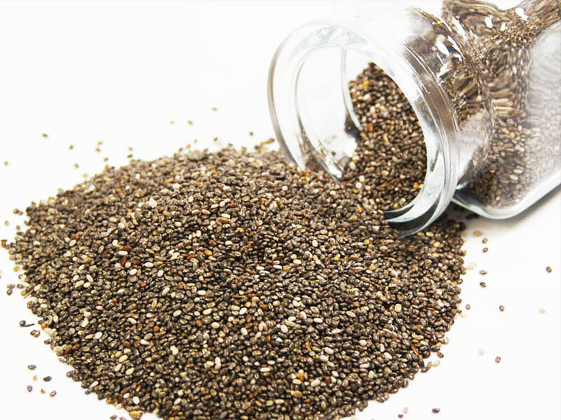 Chia Semínka 10 kg Čerstvé Dovoz Chija Velkoobchod Loď