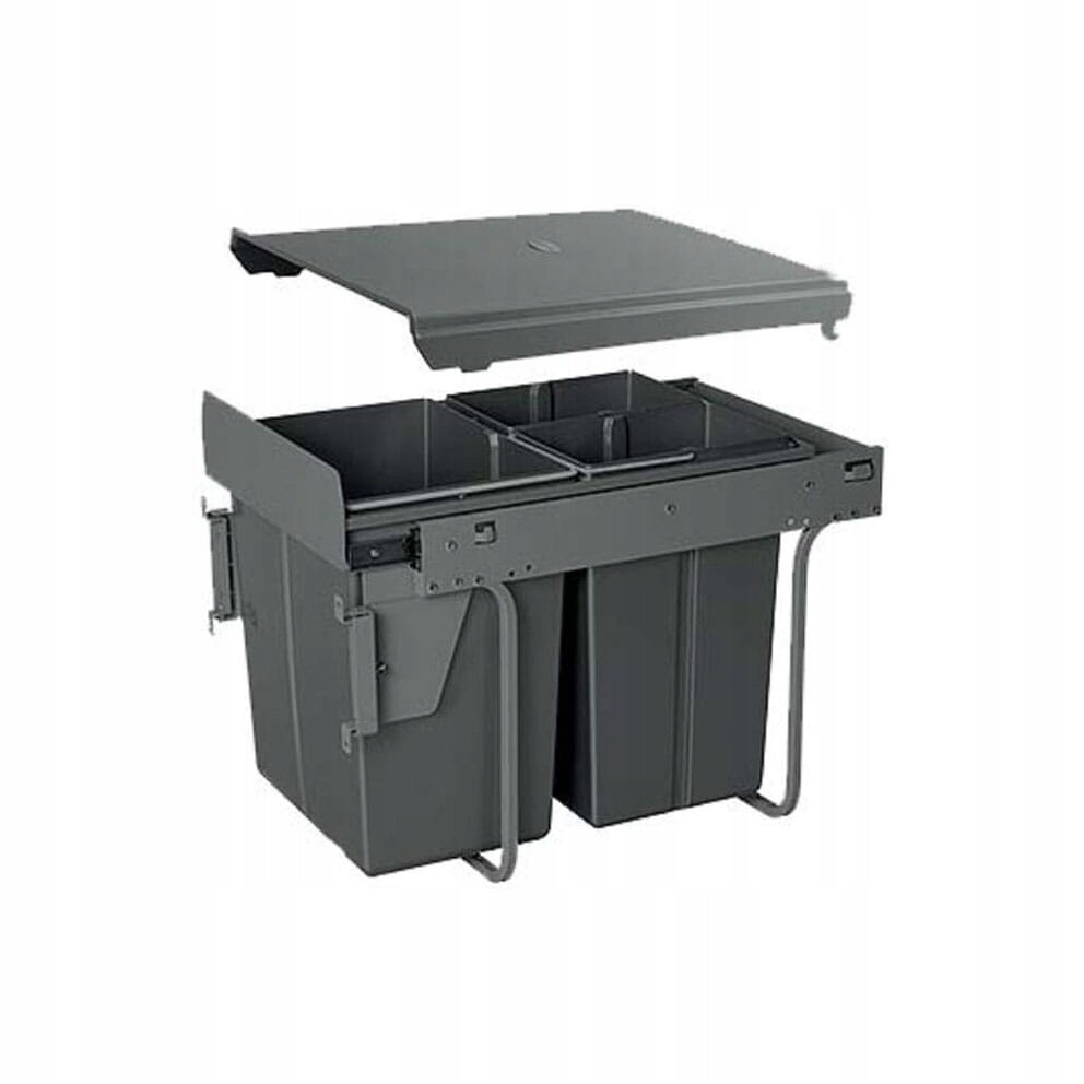 Odpadkový koš Practi Eco 400 mm, 20 l 2 x 10 l