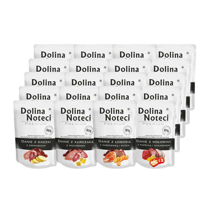 Mokré krmivo pro psy Dolina Noteci Premium Jídla pro psy Mix 20 x 300 g