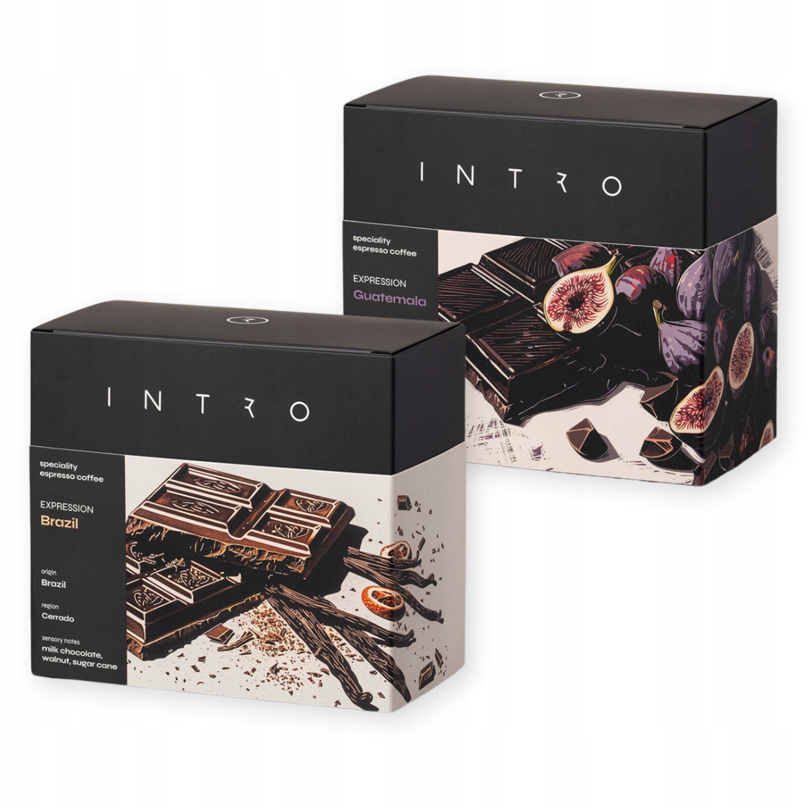 Dárková Sada Káva zrn 2x250g Speciální Káva Čerstvě pražená Intro