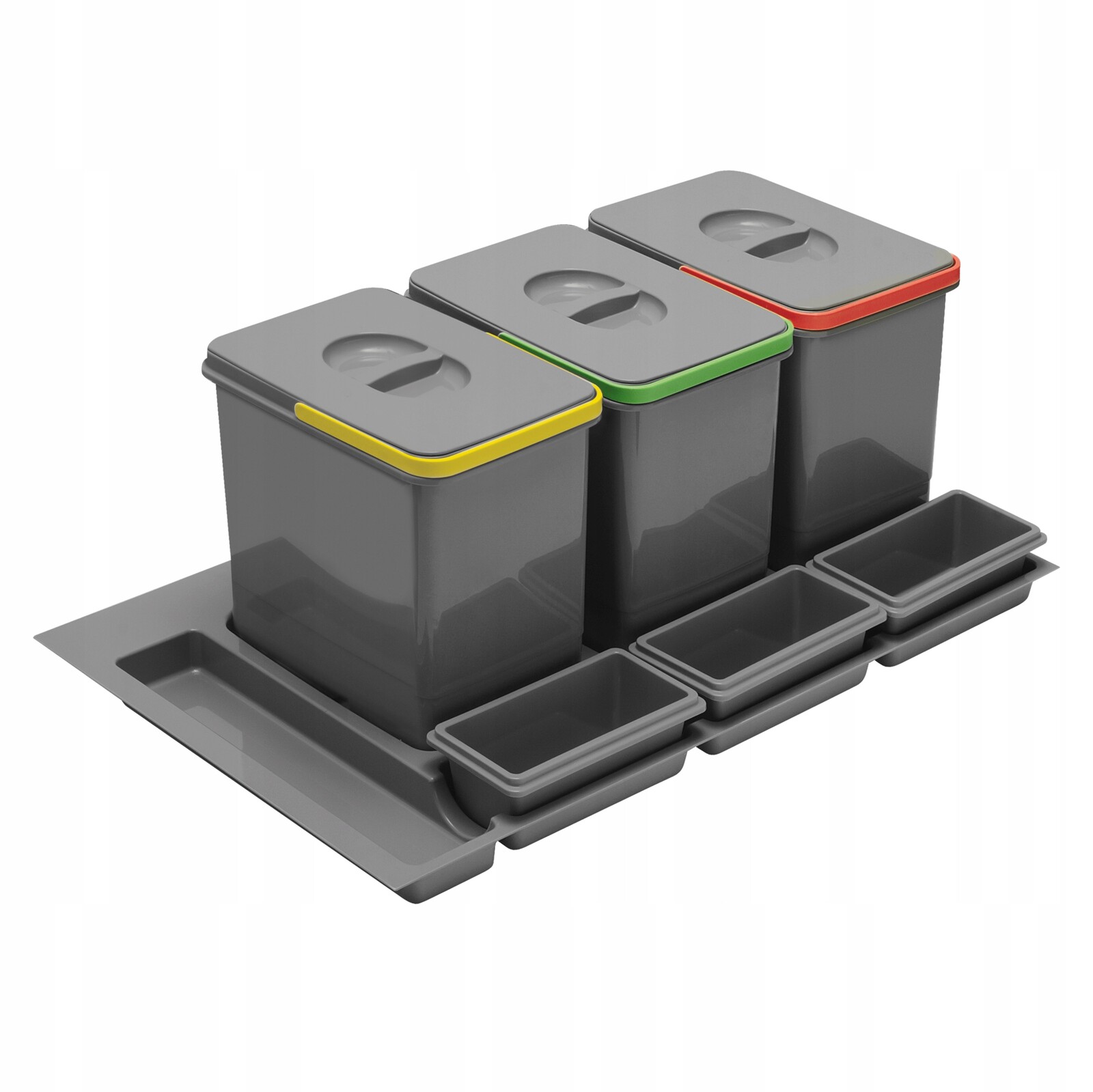 Koš Na Třídění Odpadků Nádoba Na Odpad 3x15L