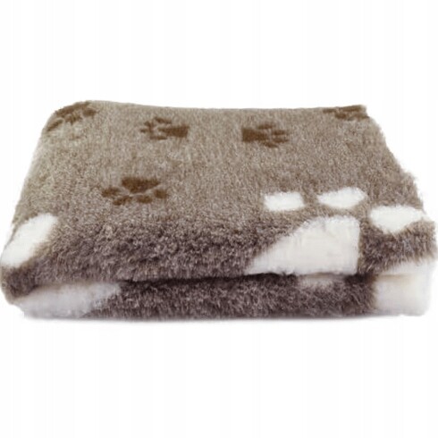 Dry Bed A+ 75X100 CM Pelíšek Béžový S Tlapkami Duo Blovi