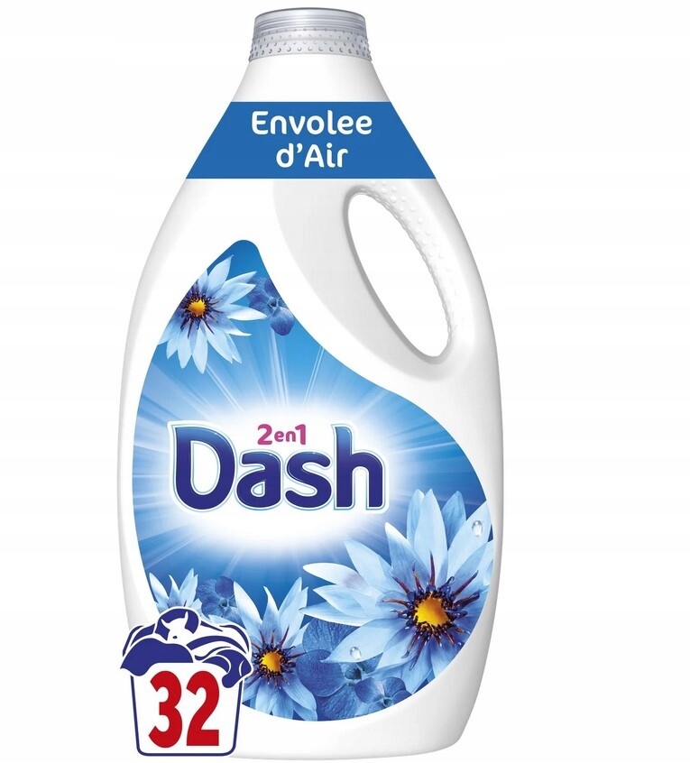 Dash 2en1 Envolée d'Air Gel 32p 1,4l