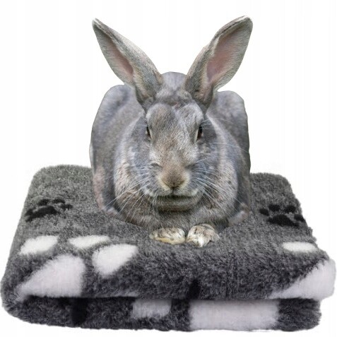 Dry Bed A+ 75X100CM Pelíšek Šedý S Tlapkami Duo Blovi