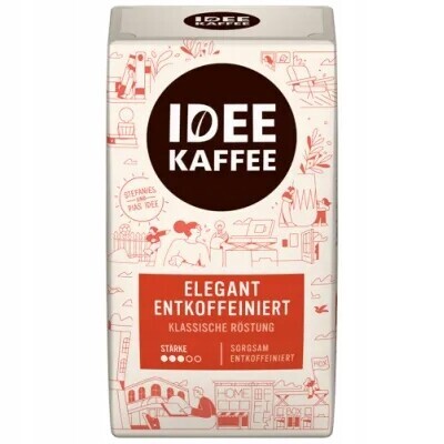 Idee Kaffee Elegant Entkoffeiniert 500g M