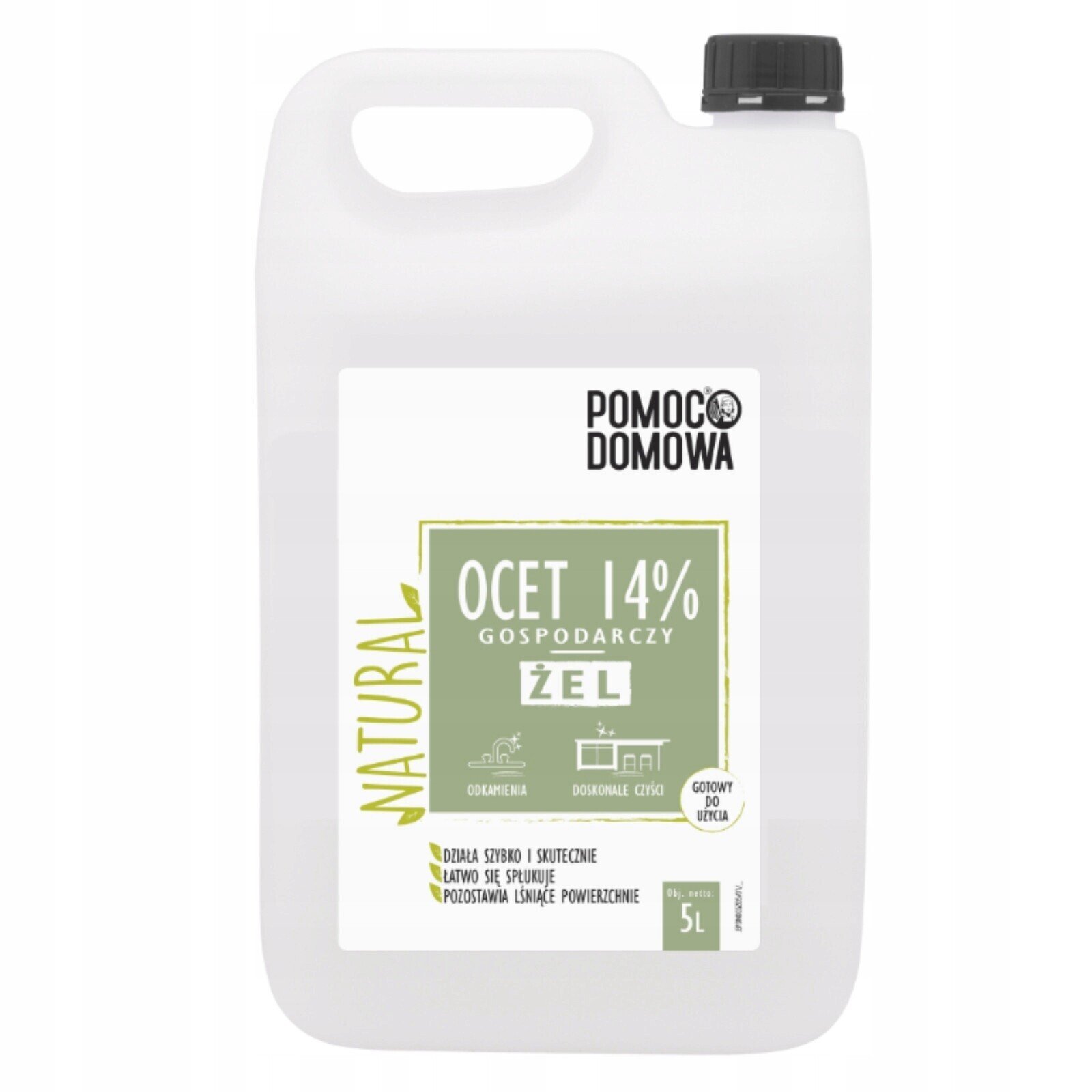 Dragon Ocet Koncentrovaný Ekonomický 14% Pro Odvápnění A Čištění 5 L