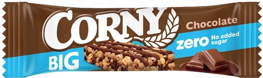 Corny Big Tyčinka s čokoládovou příchutí bez přidaného cukru 40 g 24 ks
