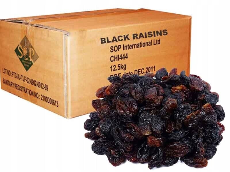 Rozinky 25 Kg Tmavé Nesířené Velkoobchod Dovozce