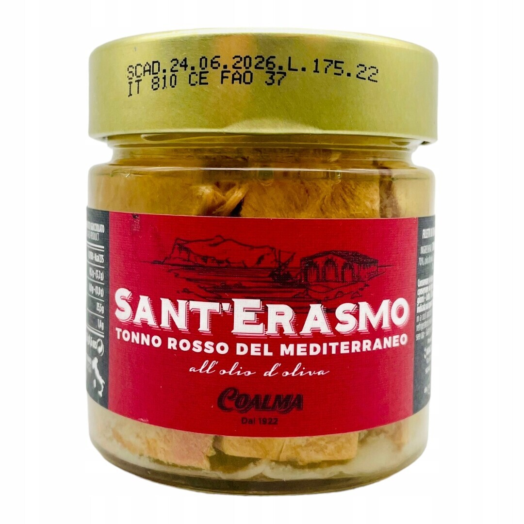 Červený tuňák 200 g – Tonno Rosso – přímo ze Sicílie