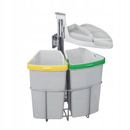 Koš Na Třídění Odpadků Nádoba Na Odpad 2x9L