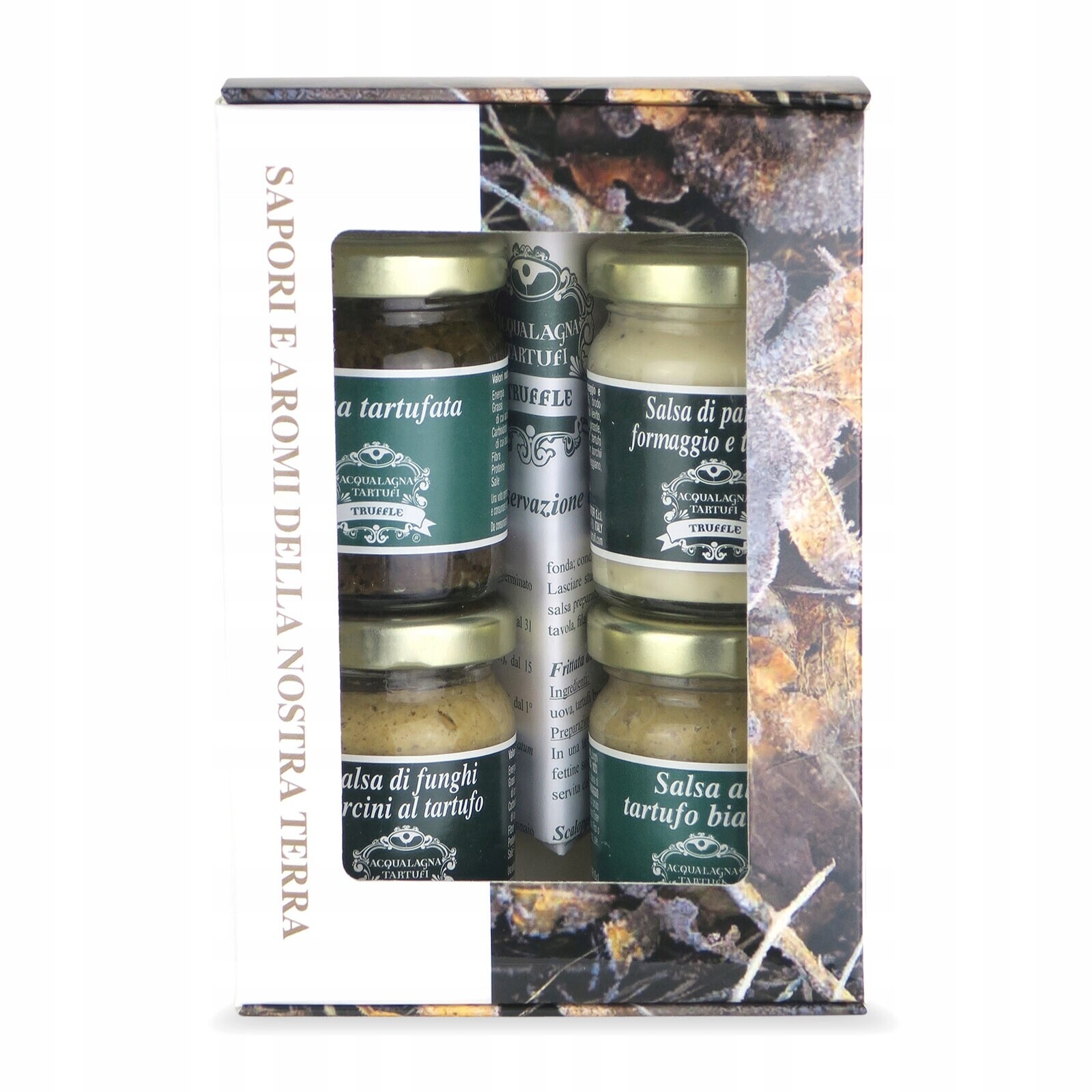 Dárková sada 4 lanýžové omáčky. Novinka