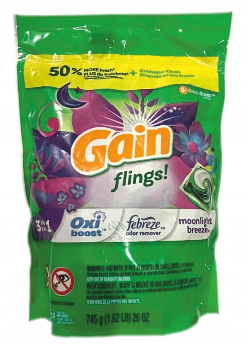 Gain Original Oxi Febreze Univerzální prášek na praní