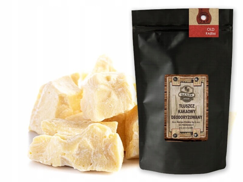 Kakaové Máslo 1 Kg Deodorizované Přírodní Kakaový Tuk 100%