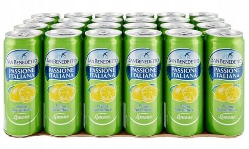 Sanbenedetto Limone citronový sycený nápoj 330 ml x 24 (svařák)