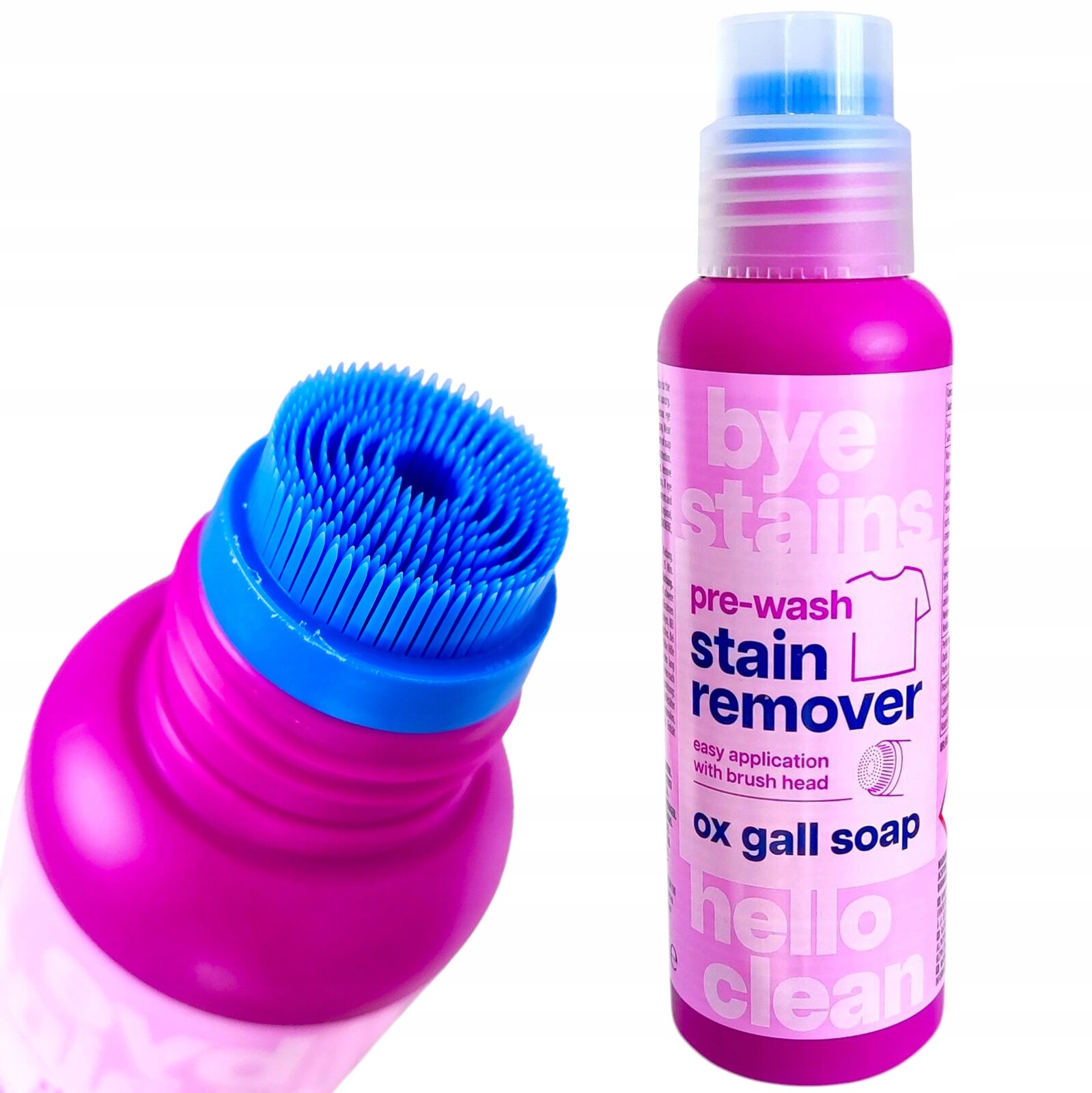 Galasové mýdlo Odstraňovač skvrn s kartáčkem na odstranění obtížných skvrn 300 ml