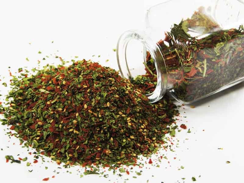 Rajče s sezamem a rukolou 1 Kg koření na tofu