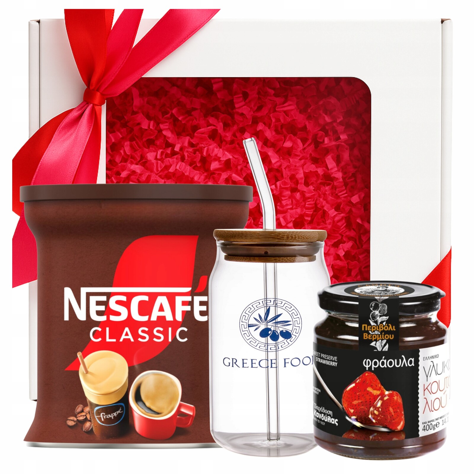 Dárek Dárková Sada Krabička Káva Na Kávu S Jahodami Jahody Firmy
