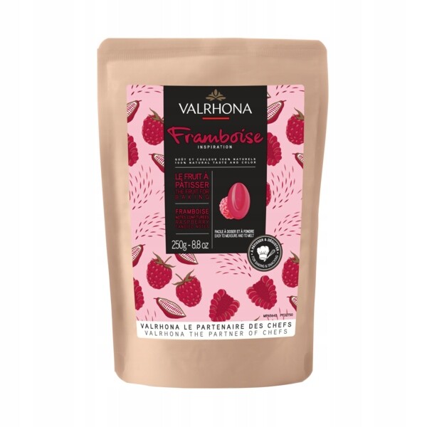 Čokoláda Ovocná Malinová Inspiration Framboise Raspberry Valrhona 250 g