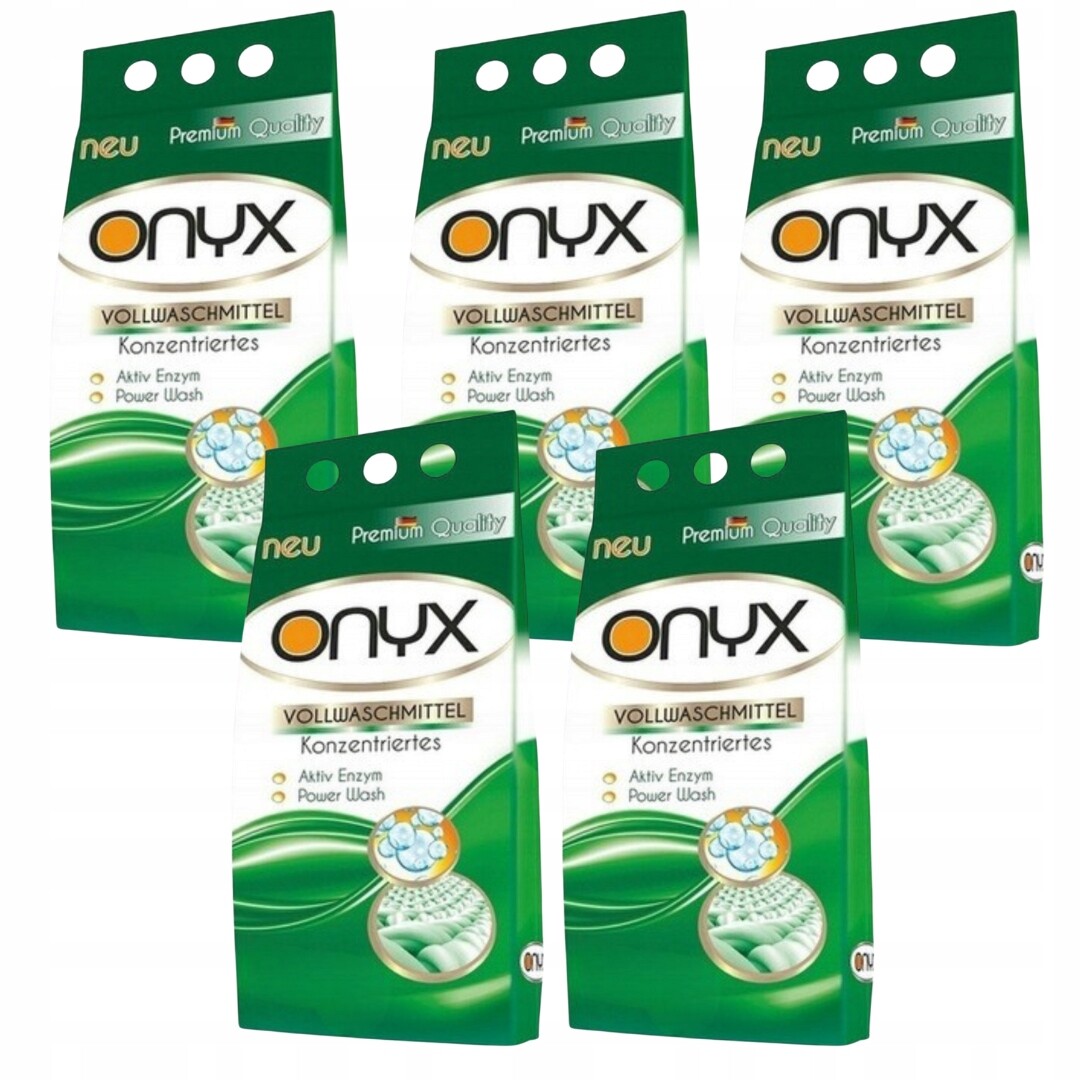 Onyx Universal prací prášek 5x3 kg (40 praní každý) XXL karton