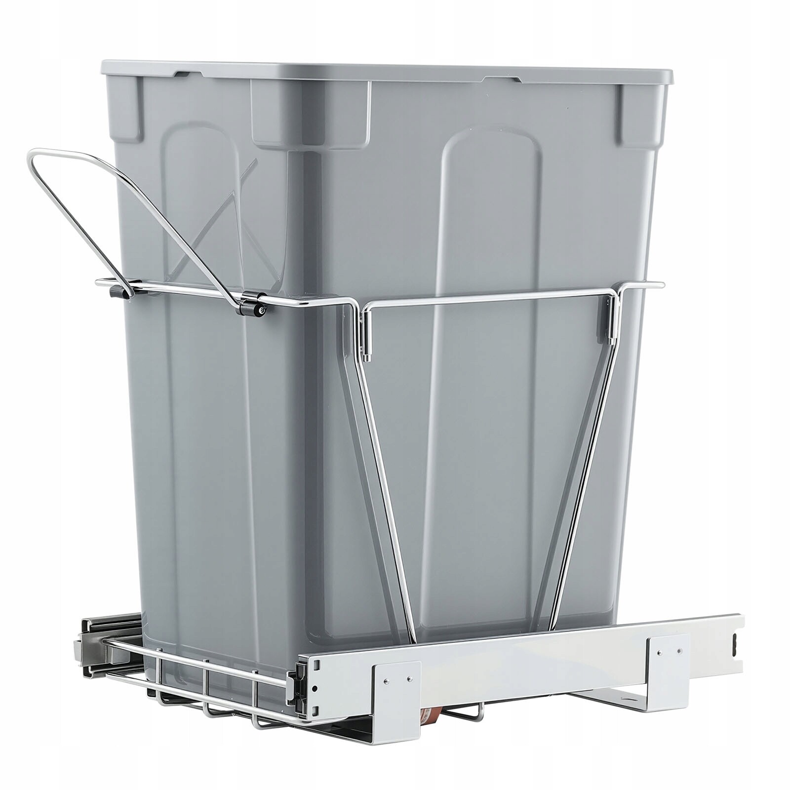 Kuchyňský koš 16,5 l Rozkládací Odpadkový Koš s ocelovými vodítky