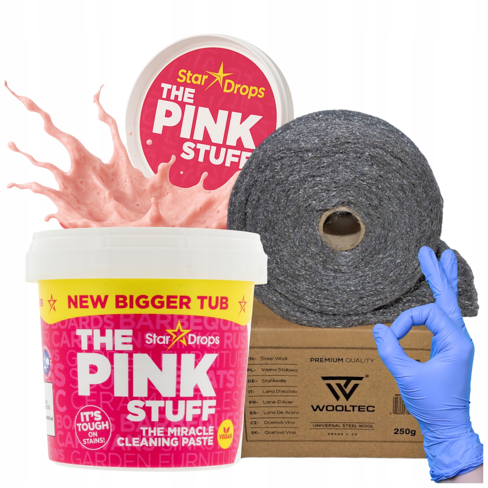 Přírodní čisticí prostředky pro domácnost Bez Chlóru Bezpečné Pro Děti Pink