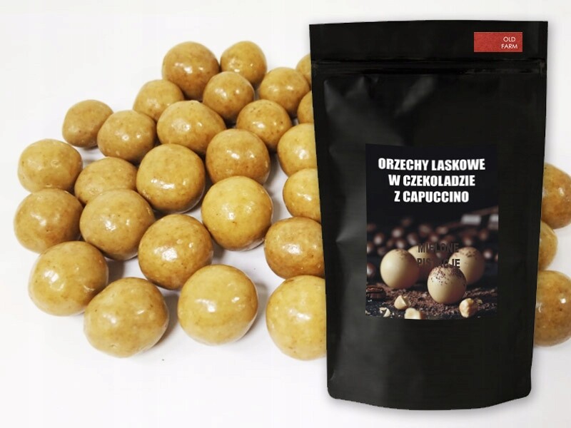 Lískové Ořechy V Čokoládě S Kávou Cappuccino 1 Kg Bílá Čokoláda Latte