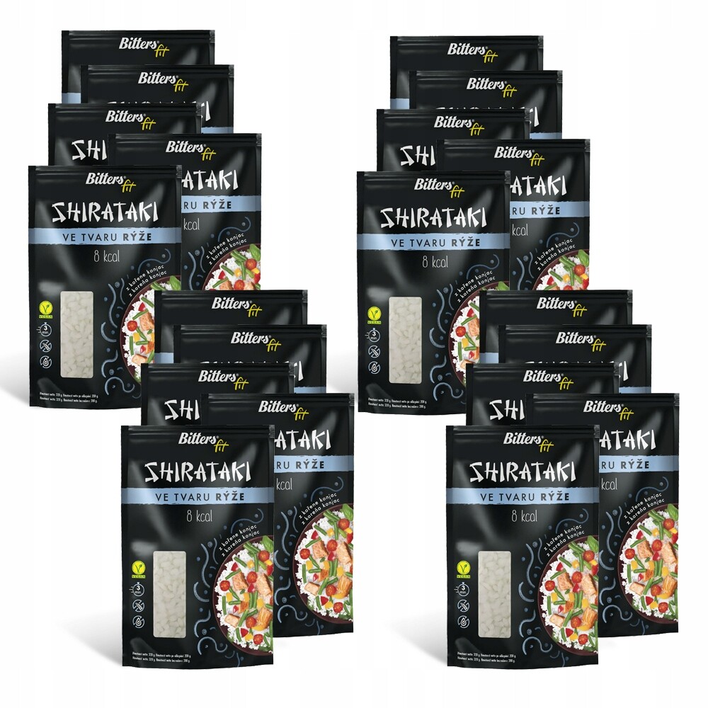 Bitters shirataki Fit konjac nudle Rýže 280 g