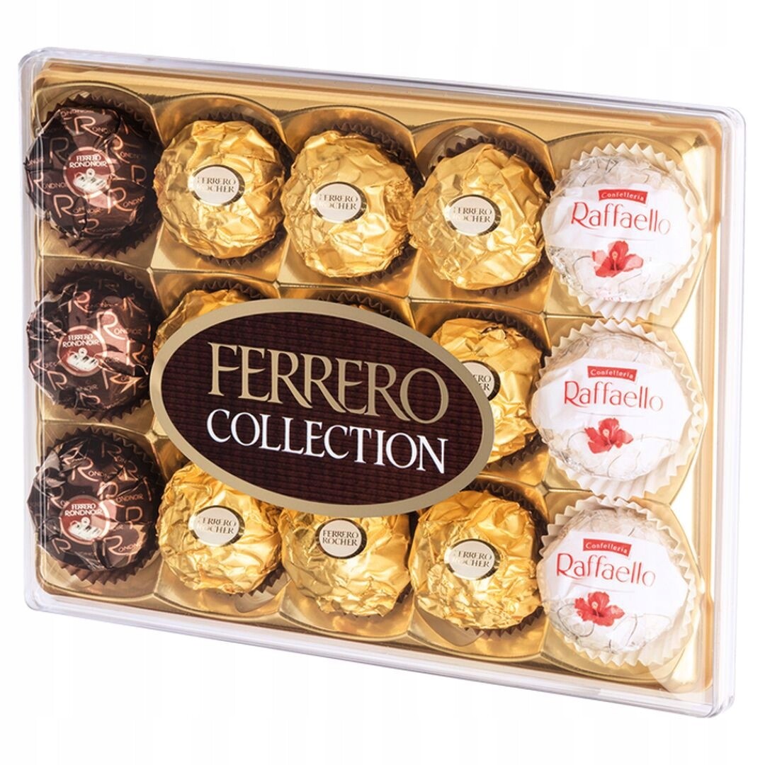Ferrero Collection Sada Ferrero Rondnoir Ferrero Rocher a Raffaello 172 g