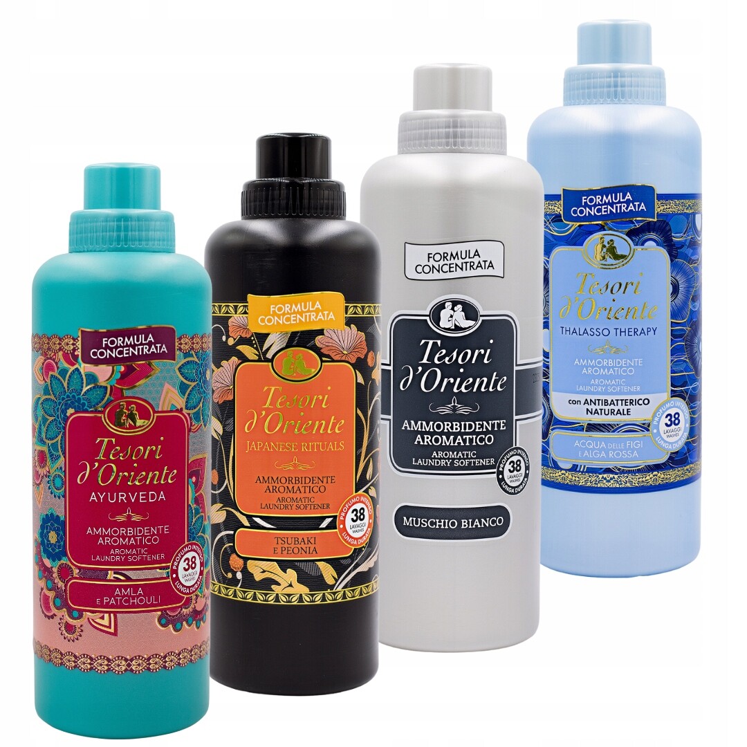 Tesori Sada 4 italských oplachovacích přípravků „tajm“