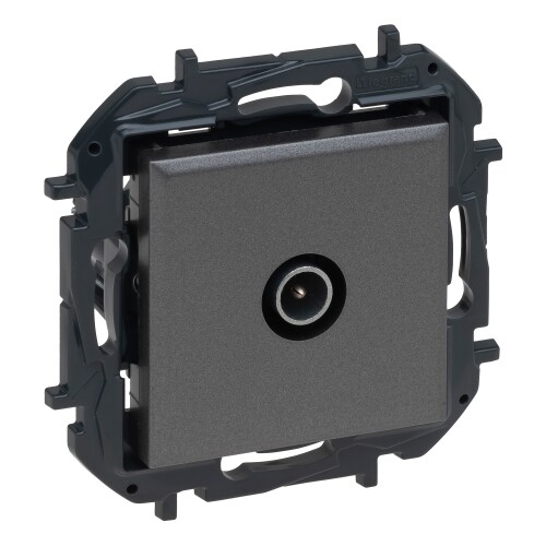 Legrand Niloé Step televizní zásuvka TV HVĚZDA ocel 863474B