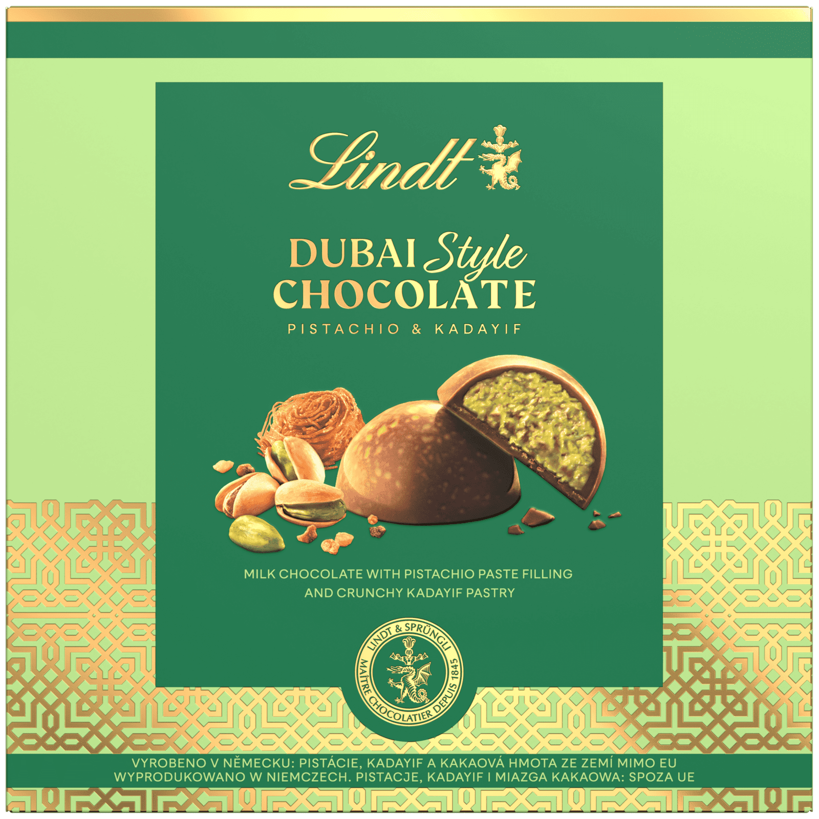LINDT Dubajské pralinky 12 x 90 g