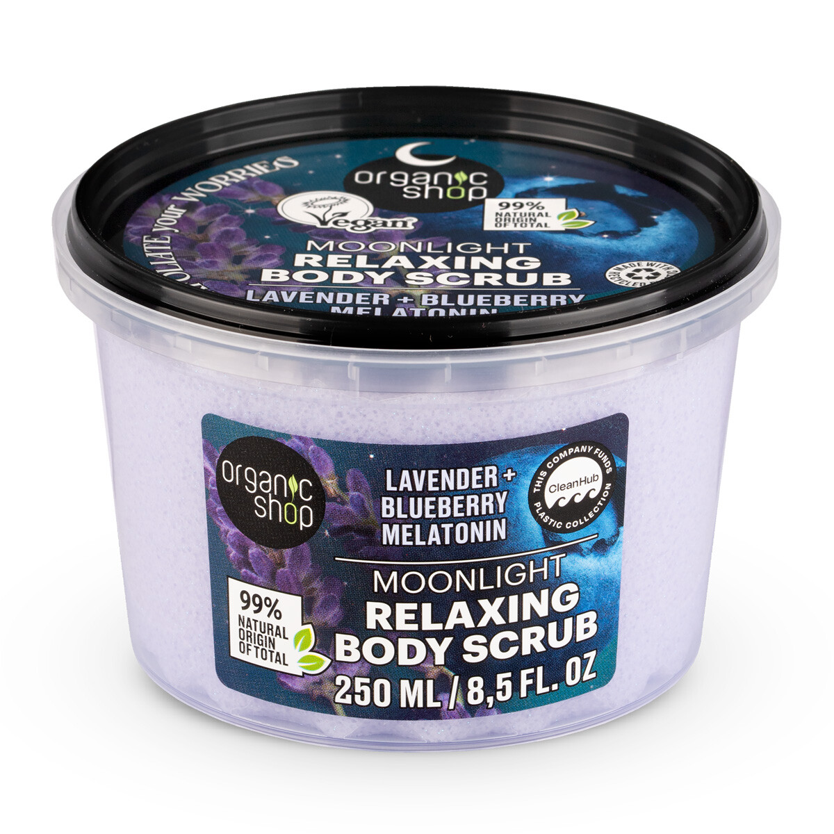 ORGANIC SHOP Sleeping Tělový peeling Exfoliate Your Worries 250 ml