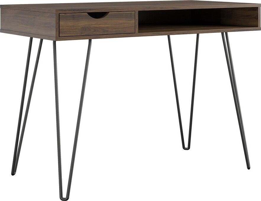 Pracovní stůl v dekoru ořechu 49x104 cm Concord – Novogratz