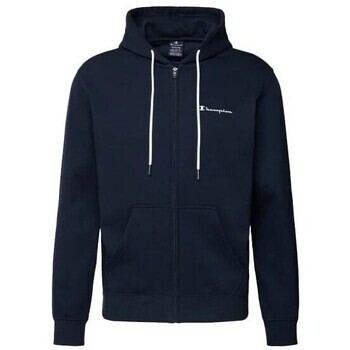Champion  Script Logo Fleece Hoodie  Tmavě modrá