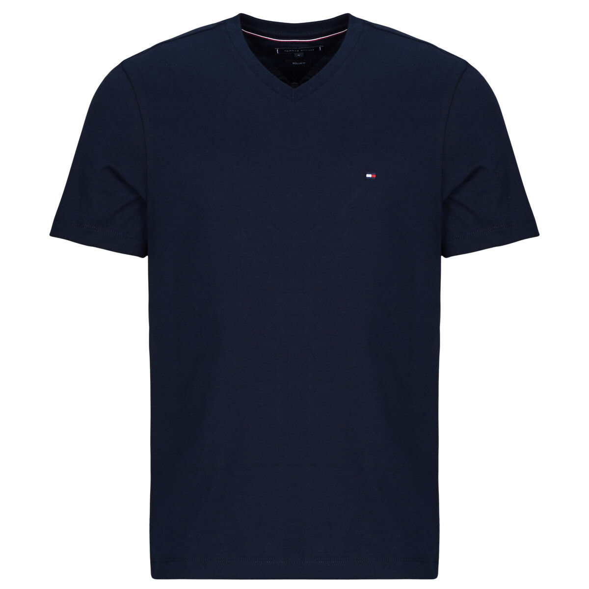 Tommy Hilfiger  ESSENTIAL V-NECK TEE  Černá