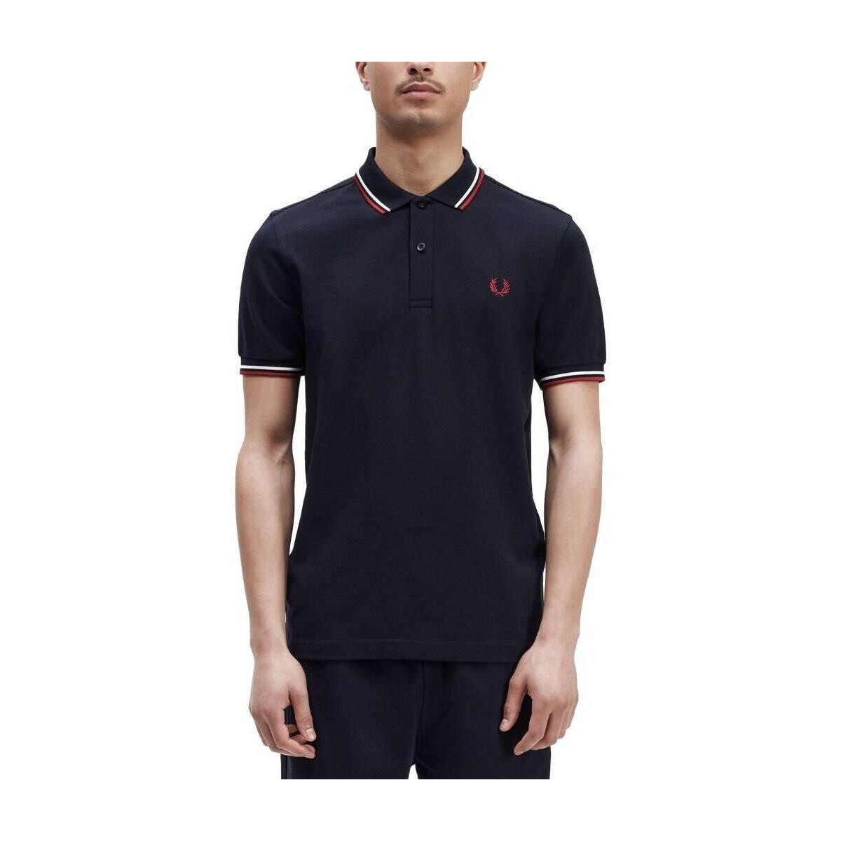 Fred Perry  TWIN TIPPED  SHIR  Modrá