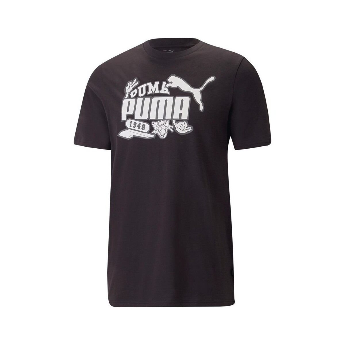 Puma  Graphics Icon Tee  Černá