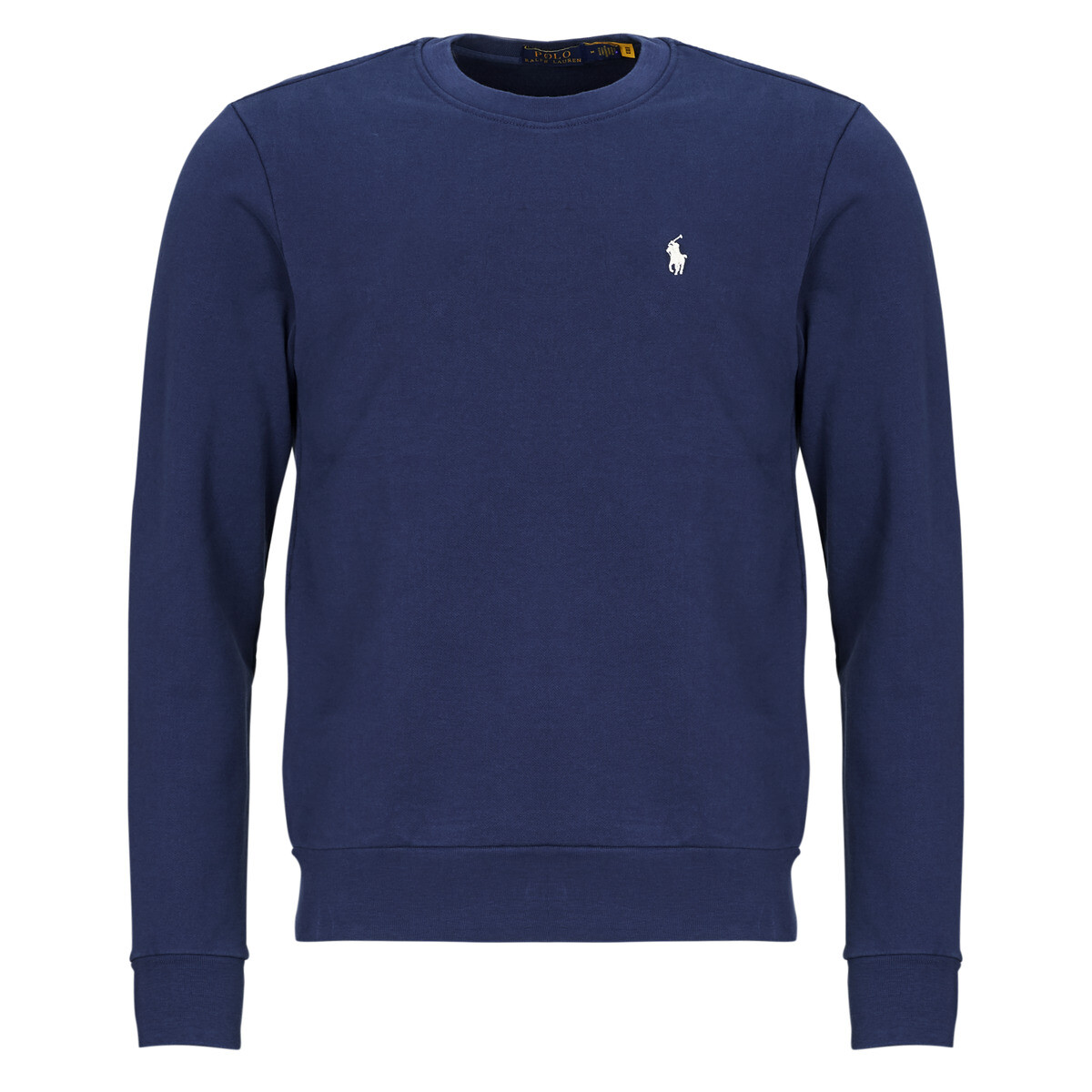 Polo Ralph Lauren  SWEAT COL ROND MOLLETONNE TERRY  Tmavě modrá