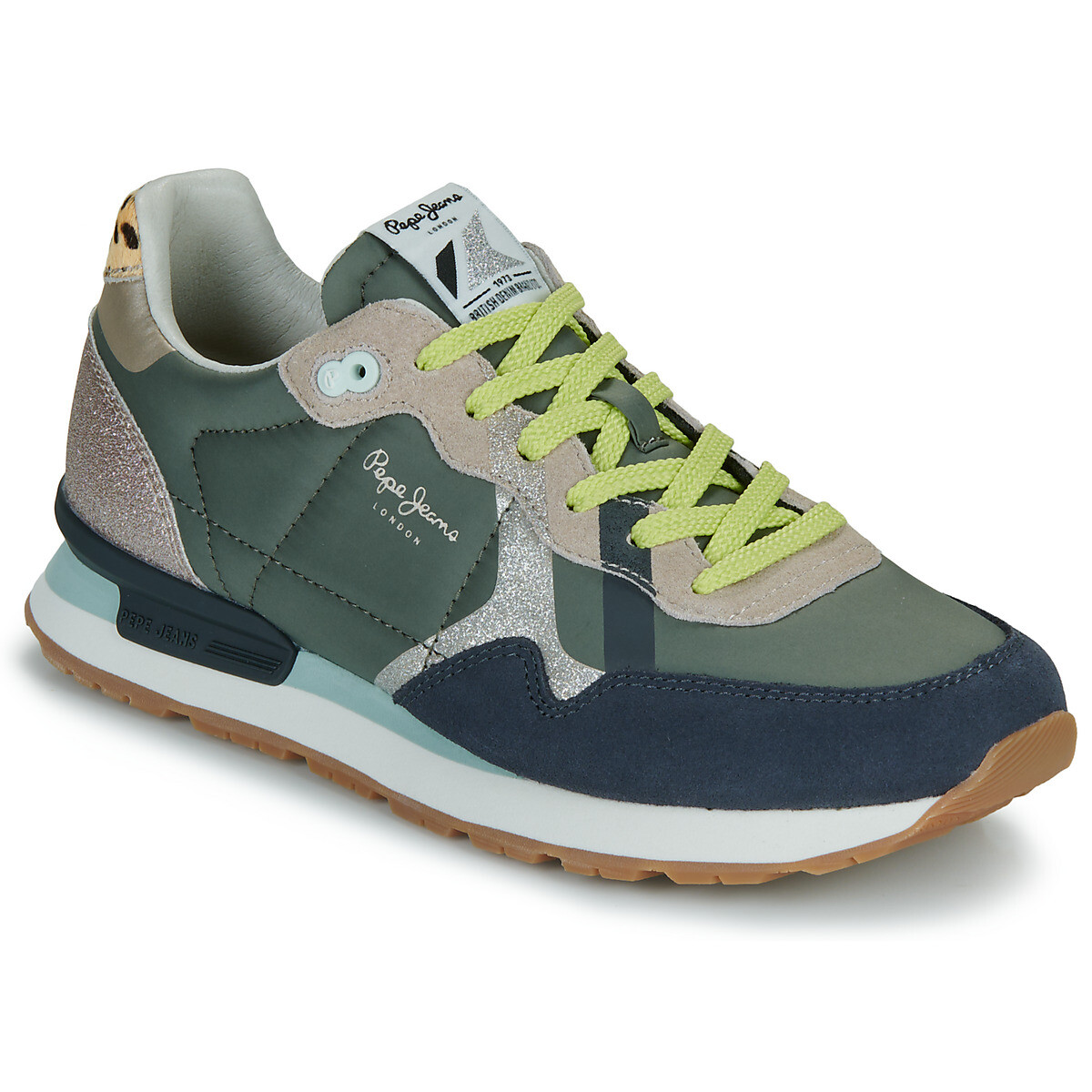 Pepe jeans  BRIT GLITTER W  Zelená