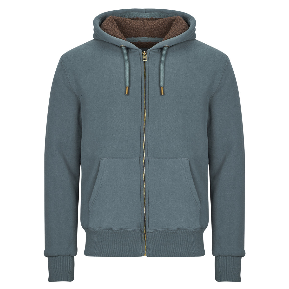 Superdry  HOODED ZIP  Šedá
