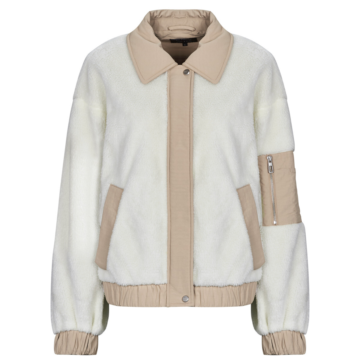 Only  ONLSIENA TEDDY MIX JACKET  Béžová