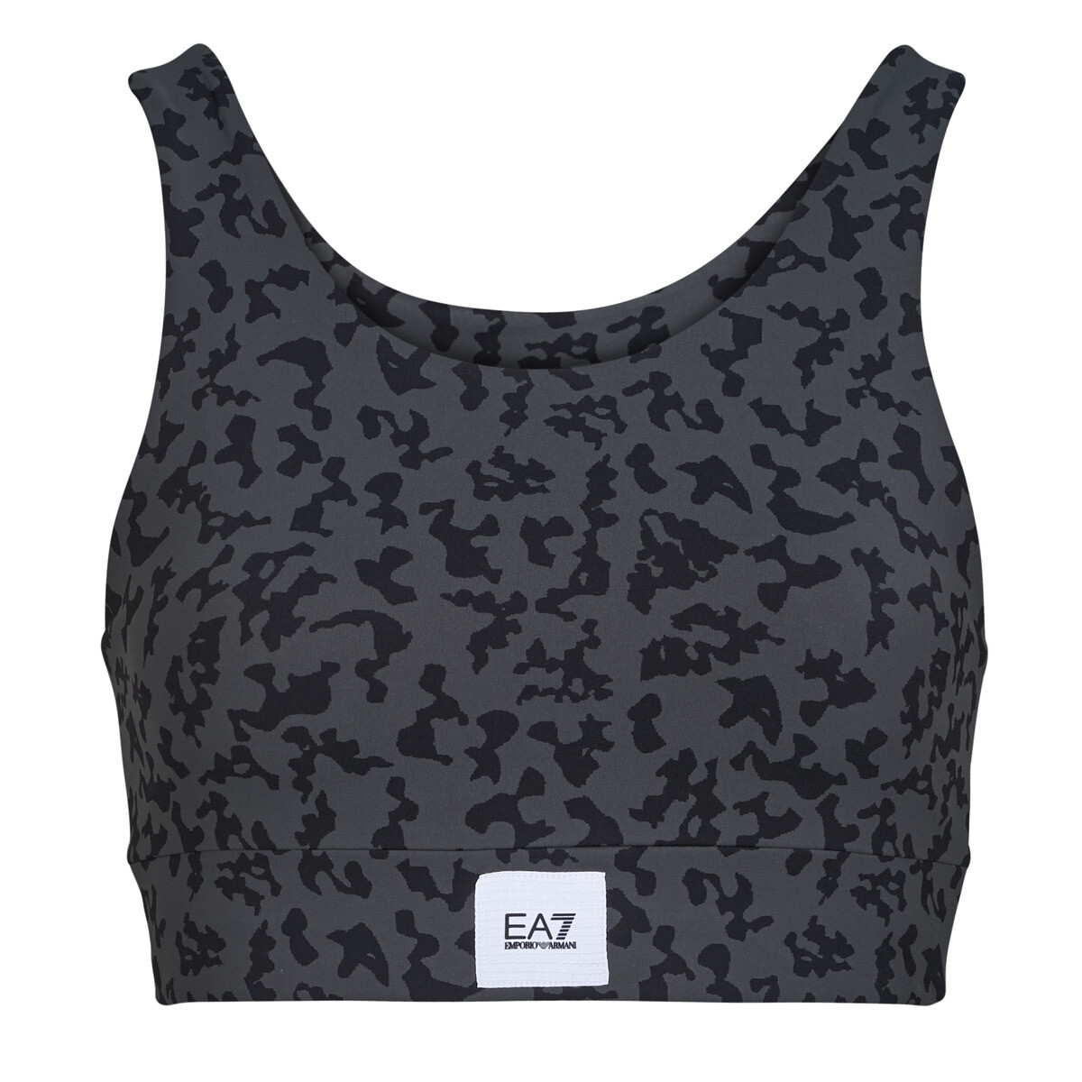 Emporio Armani EA7  TRAIN SPORTY 4EVER W SPORT BRA - TRAIN SPORTY 4EVER W SPORT BRA  Šedá