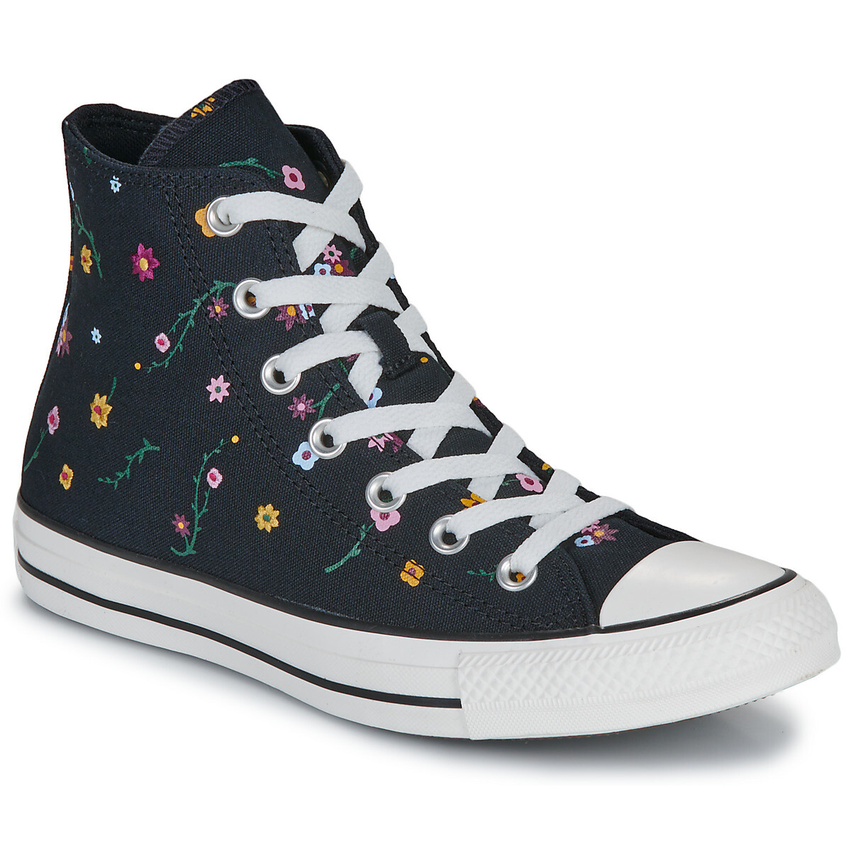 Converse  CHUCK TAYLOR ALL STAR FLORAL  Černá