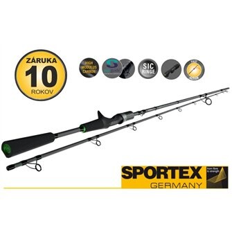 Přívlačový prut Sportex JIG-Xpert Barsch Baitcast 213cm / 3 - 15g