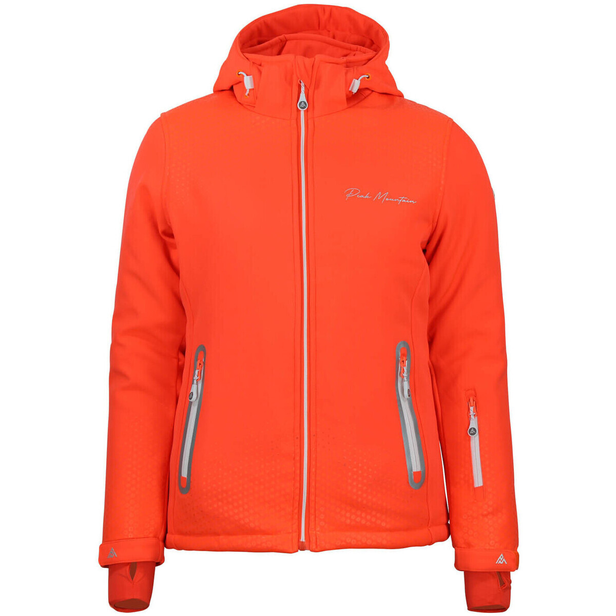 Peak Mountain  Blouson softshell ABRAPLUS  Oranžová