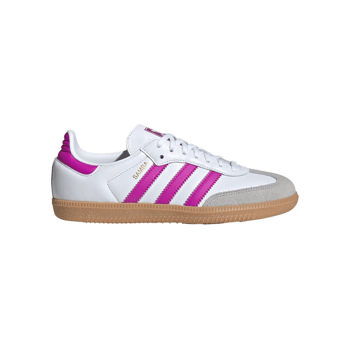 adidas  Samba OG Footwear White Purple (Kids)  Bílá