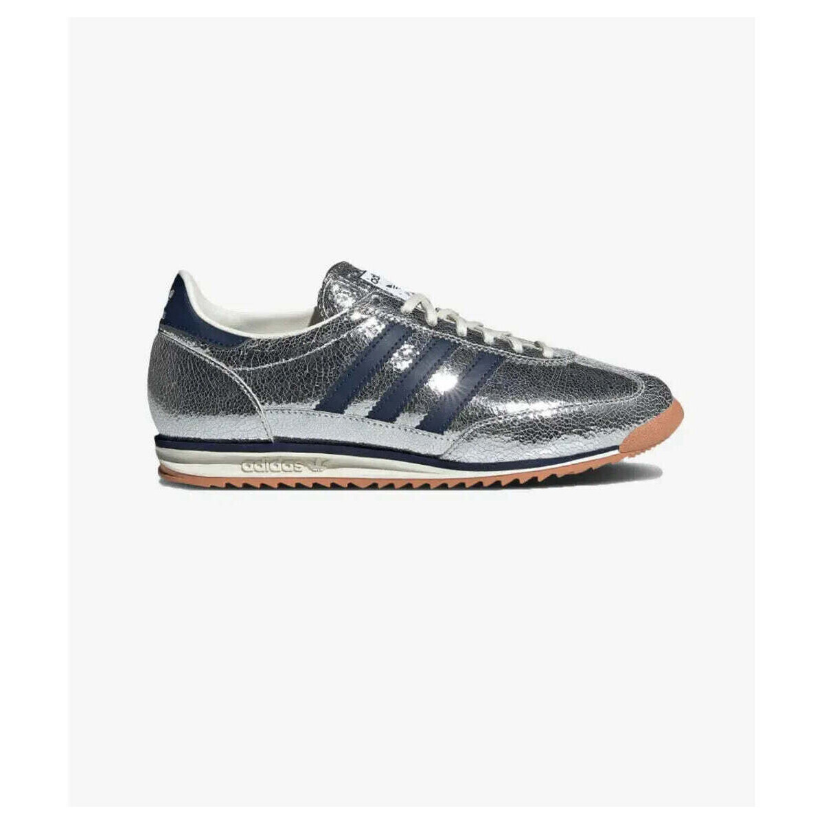 adidas  SL 72 OG Silver Metallic Collegiate Navy (Women's)  Stříbrná