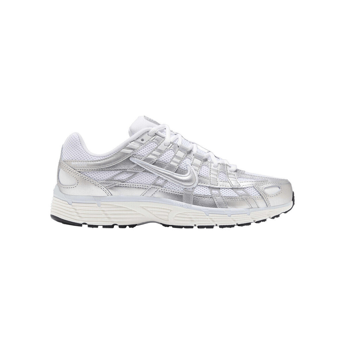 Nike  P-6000 White Blue Tint Sail Metallic Silver (Women's)  Stříbrná