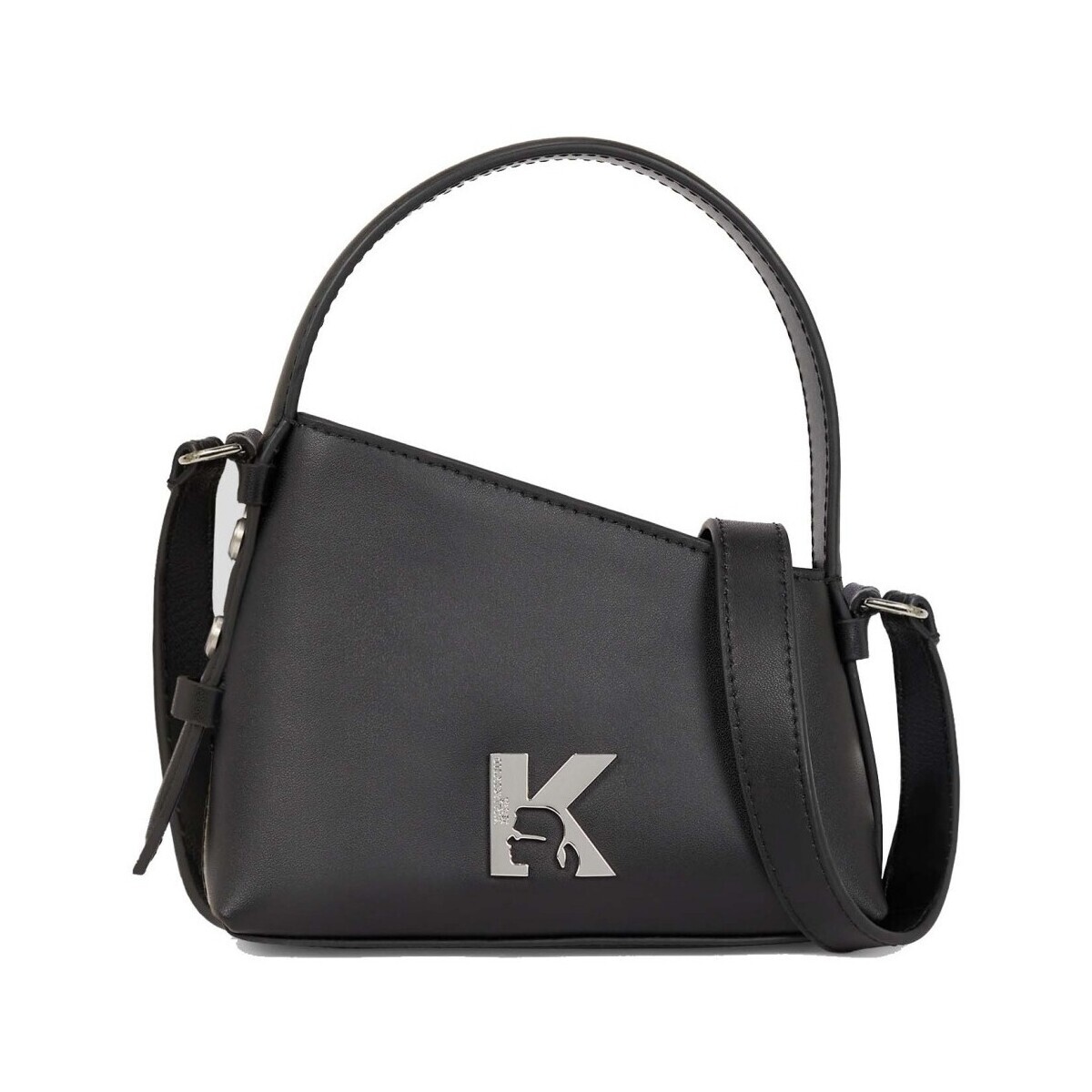 Karl Lagerfeld  KLJ GEO MINI BAG LEATHER  Černá