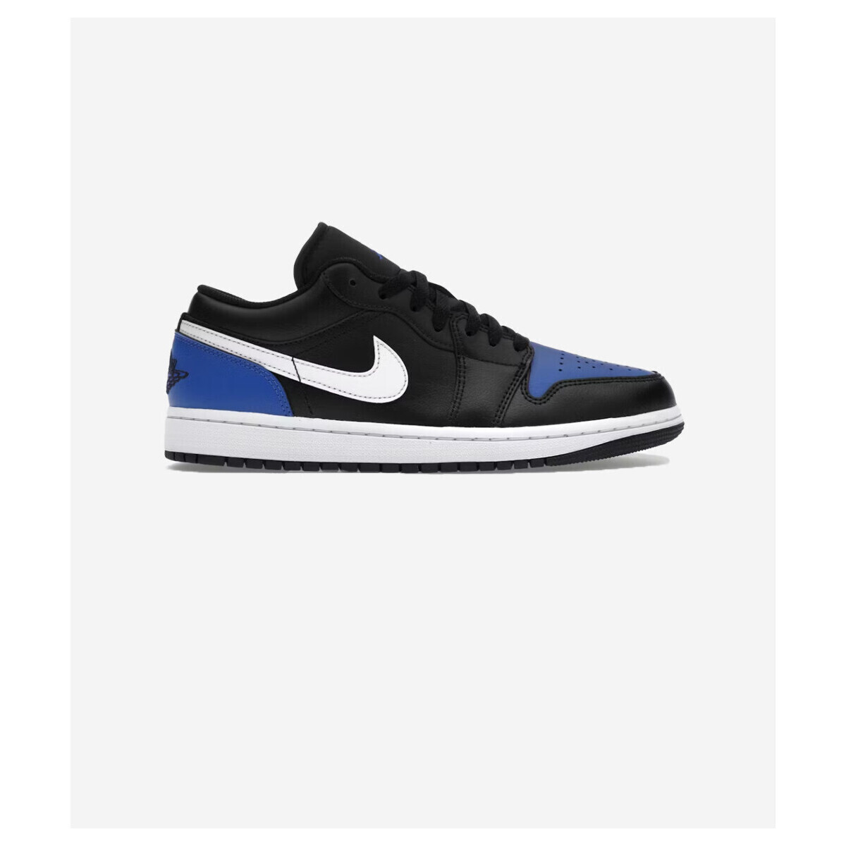 Nike  Jordan 1 Low Black Royal Toe  Modrá